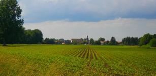 Sicht auf Hausdülmen im Münsterland, Kreis Coesfeld